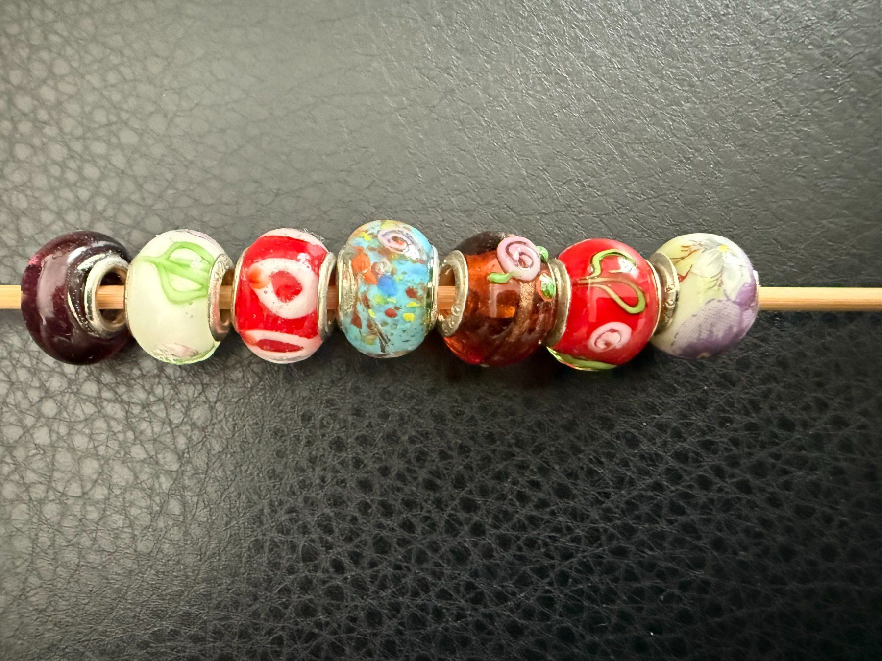 Ciondoli: 7 BEAD  PERLEN  PANDORA KOMPATIBEL ASS.   BEADS – Usato da Subingen venduto da ArtBead 1