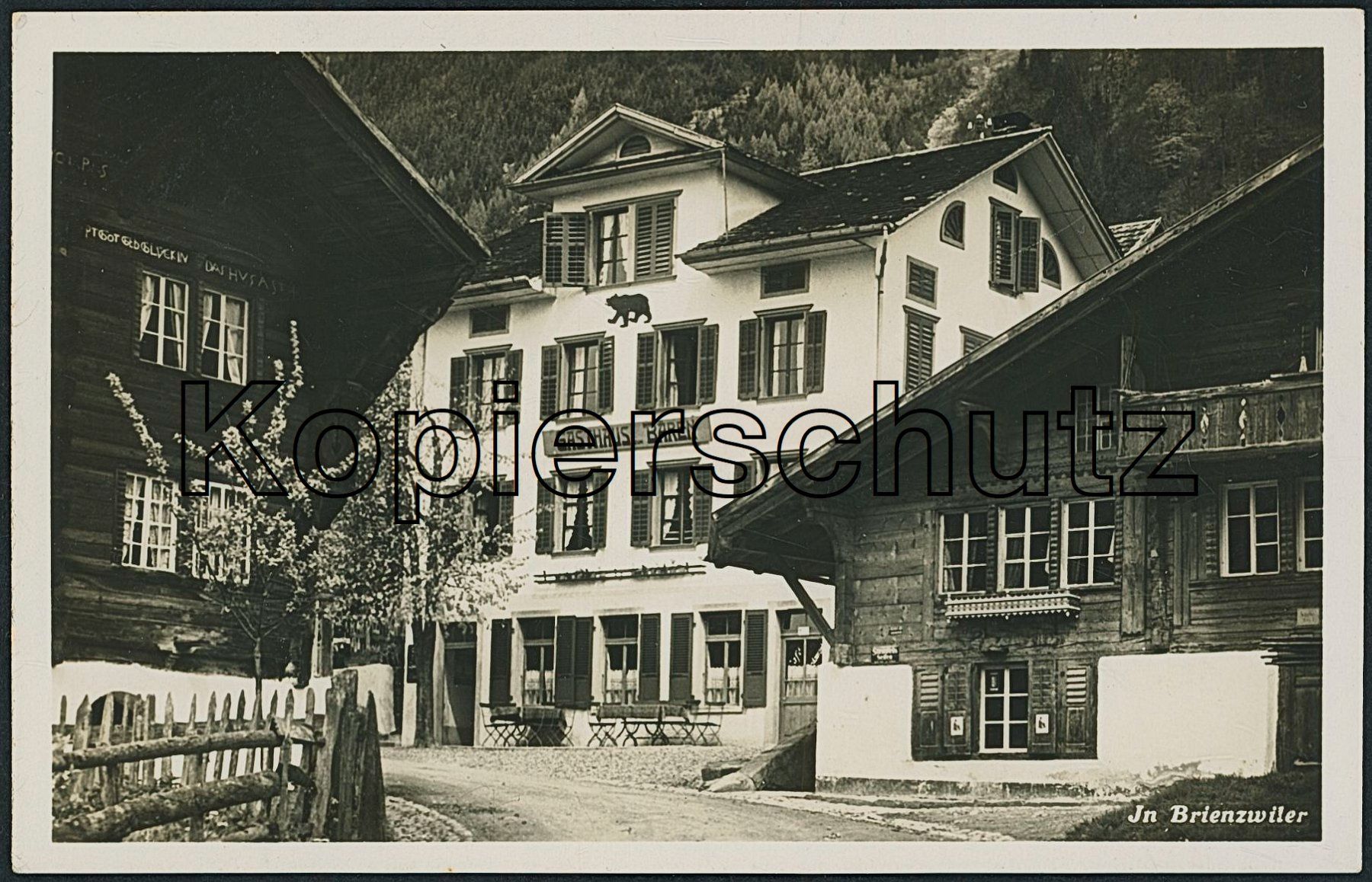 Cartes postales: BE Brienzwiler - Militärstempel – D'occasion à Schindellegi par dolpitz