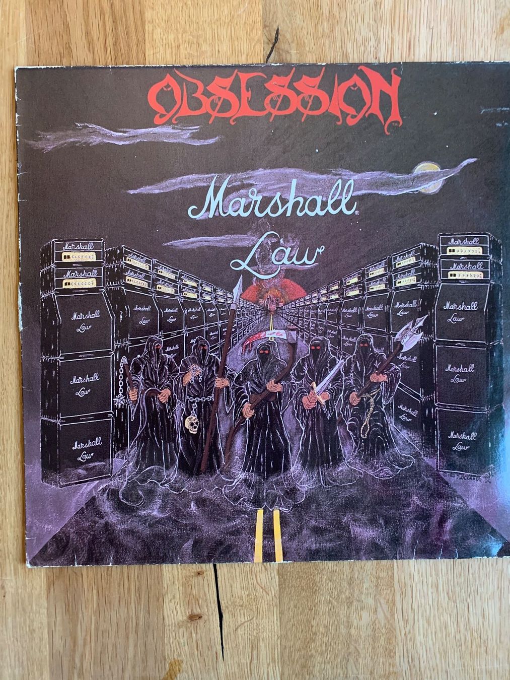 Schallplatten: Obsession - Marshall Law – Gebraucht aus Balzers von Amontelm