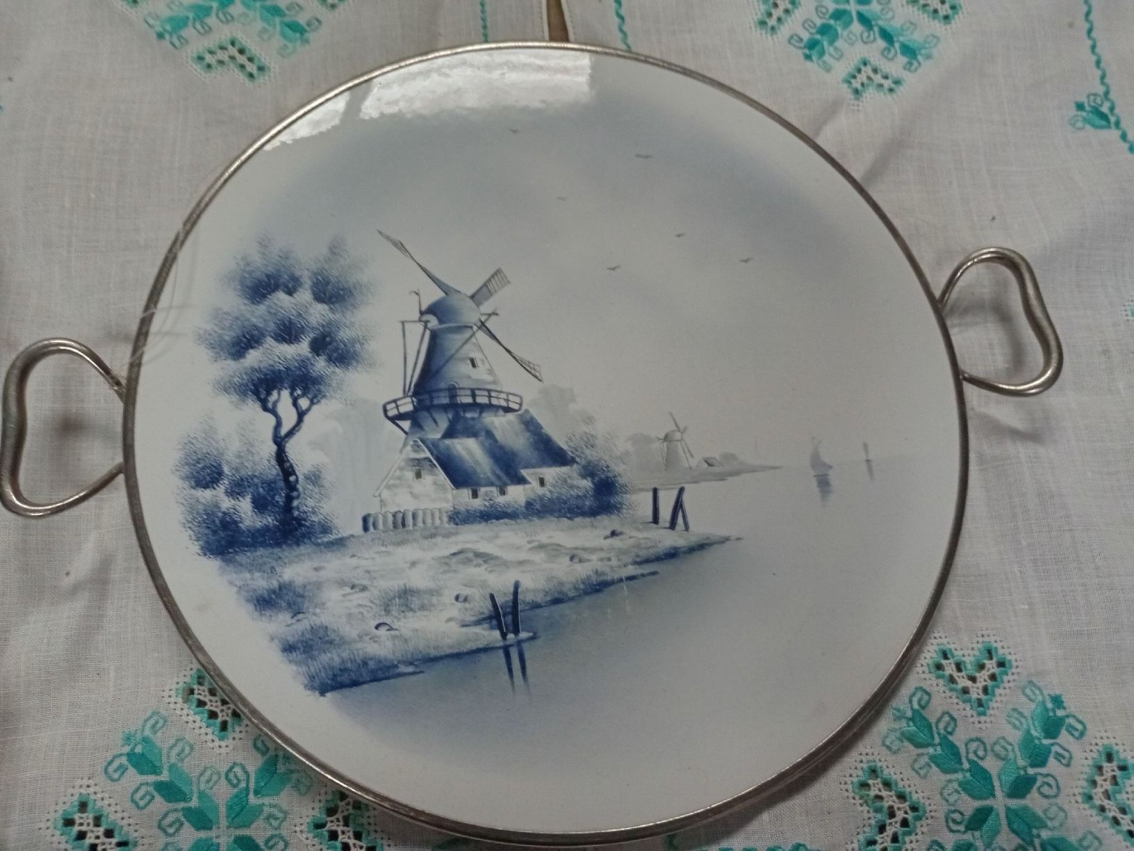 Servierplatten: plat hollandais ancien – Gebraucht aus Monthey von 04Elisa
