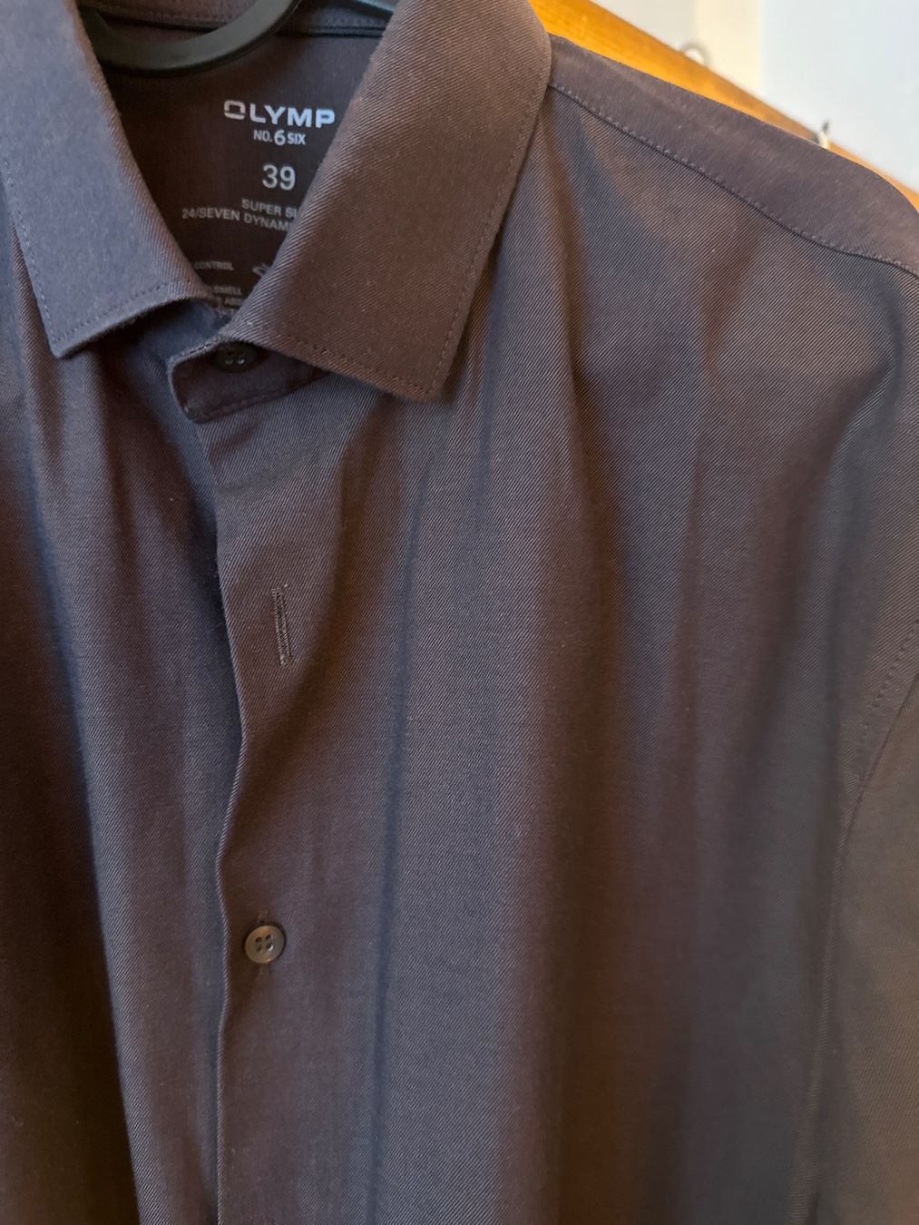 Camicie: Olymp Hemd No. Six Super Slim, Gr. 39 – Usato da Winterthur venduto da britsi 2