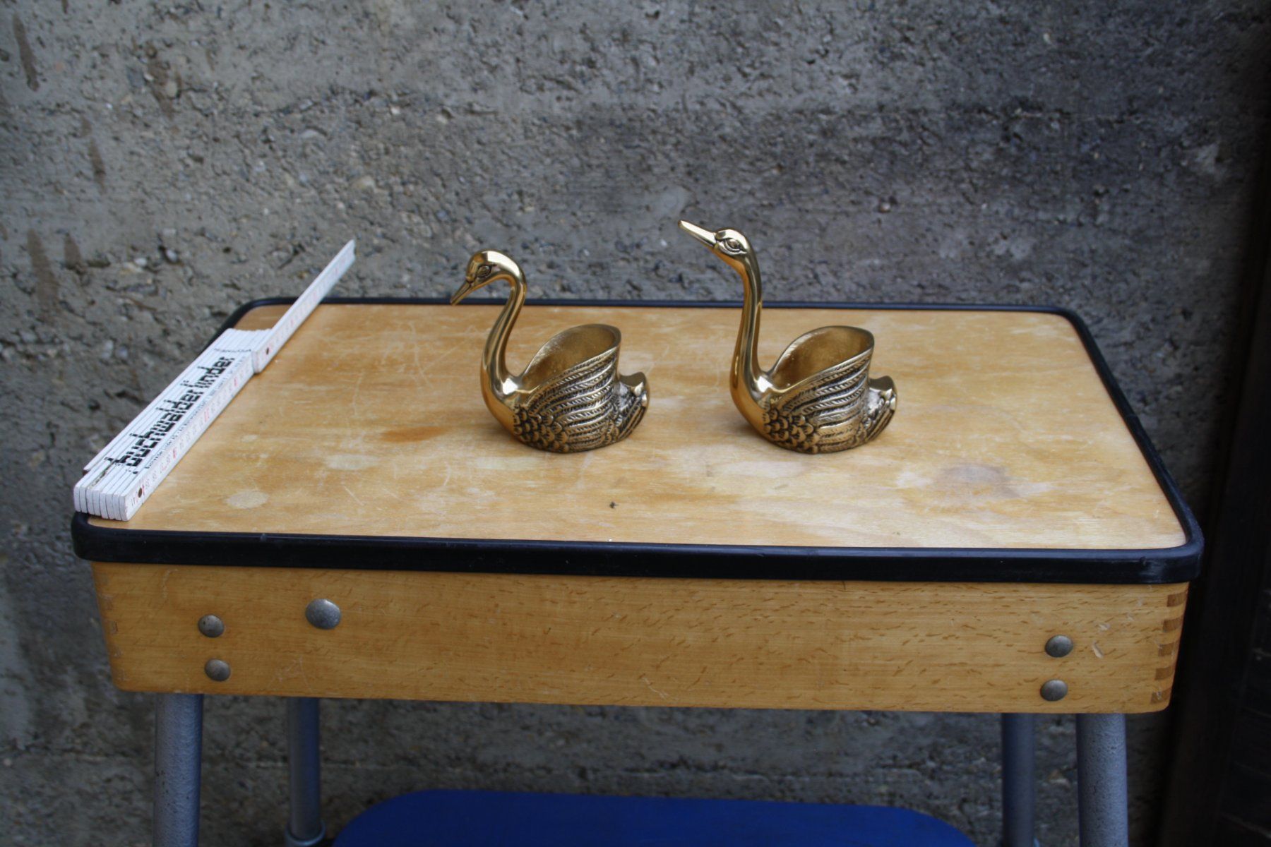 Statuette: 2 x SCHWAN DEKOSCHWÄNE – Usato da Wauwil venduto da Pneuedy 2