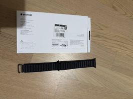 Cinturino Apple Alpine Loop nero per Apple Watch ultra nero 