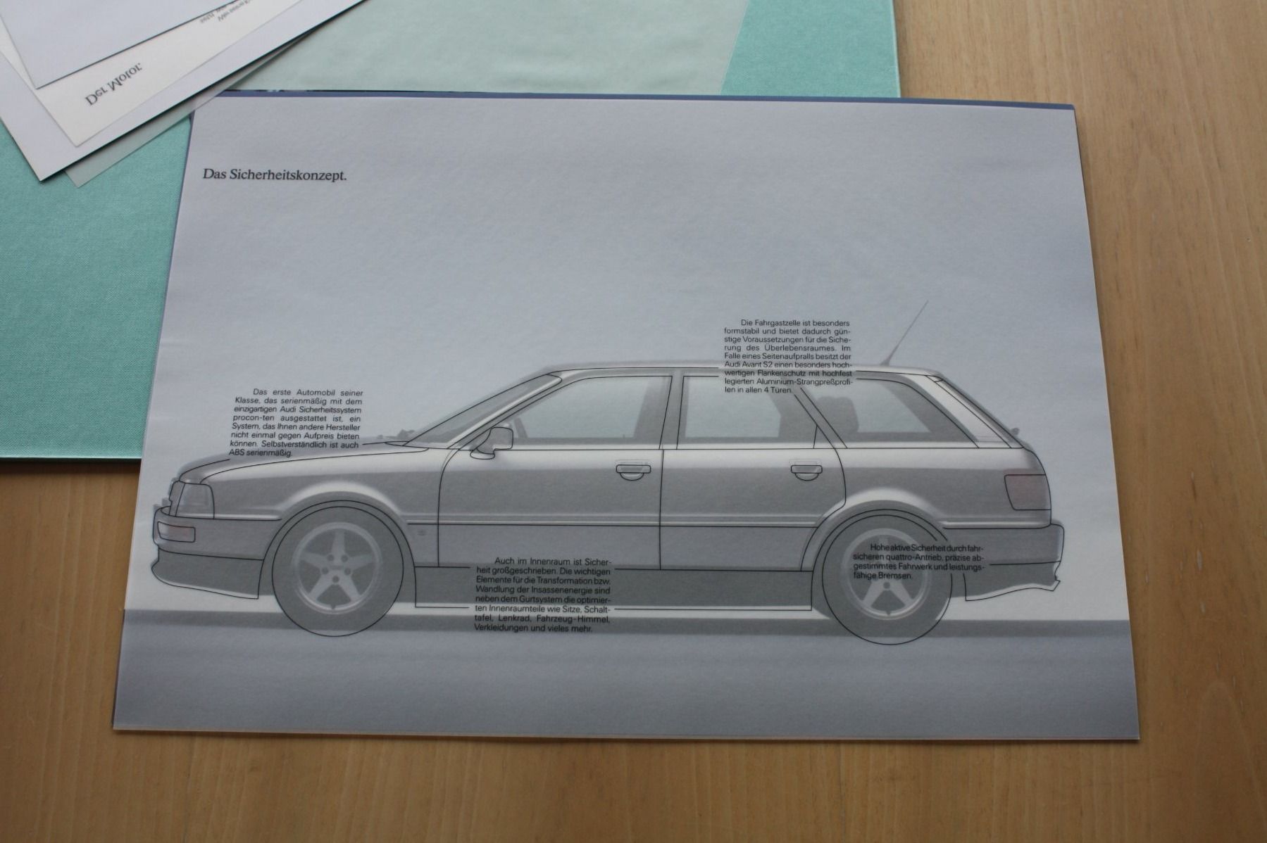 Audi Documents: Audi S2 Avant Portfolio Prestige Prospekt – D'occasion à Wikon par erwin400 7
