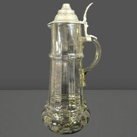 🍻 XXL Vintage-Bierkrug mit Zinndeckel – Sammlertraum! 🍻