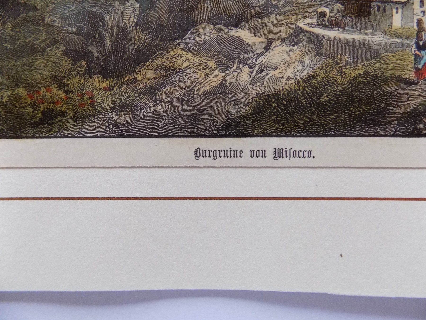 Stiche: Misox Mesocco Burgruine – Gebraucht aus Risch von Rischli15 2