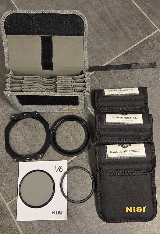 Nisi Filtres: Filterhalter-System V6 100mm / Nano IR ND Filter – D'occasion à Güttingen par rebael