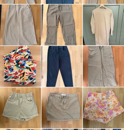Bag of clothes size S/XS Zara H&M mango Uniqlo 