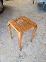 Antiker Beistelltisch / Blumenhocker - Holz, Vintage!
