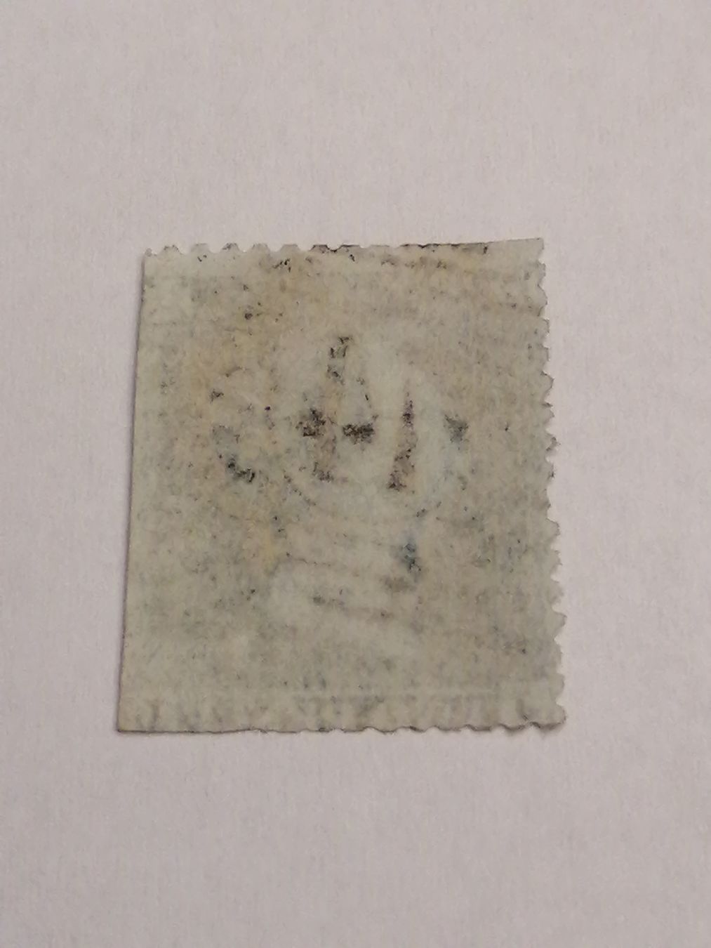 Alle Briefmarken: Two Pence Blue 1855  – Gebraucht aus Happerswil von tschergi 1