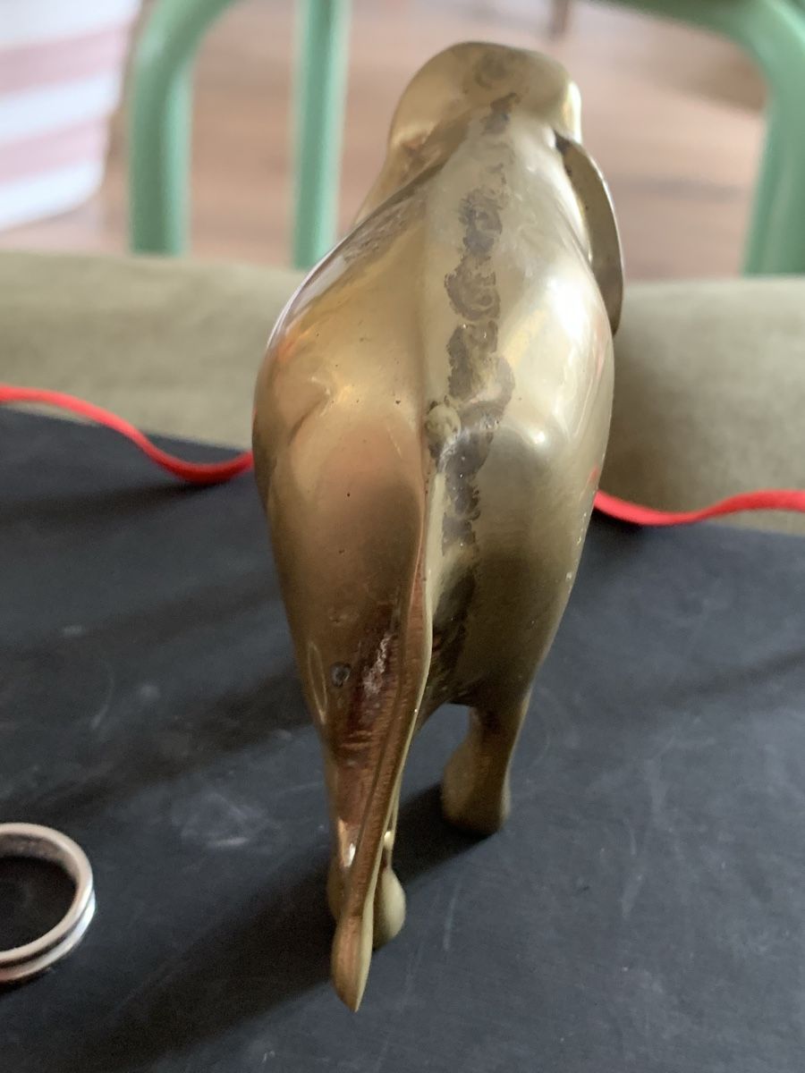 Sculture & Statue: Messing Elefant (Massiv, vintage) – Usato da Günsberg venduto da MorningEgg22 3