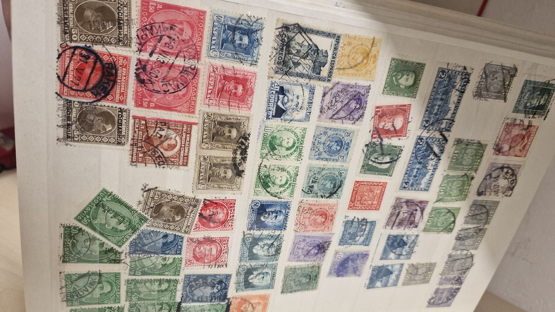 Alle Briefmarken: Briefmarken Sammlung in Ordner, diverse Werte, gebraucht – Gebraucht aus Herisau von Antiques.AR 5