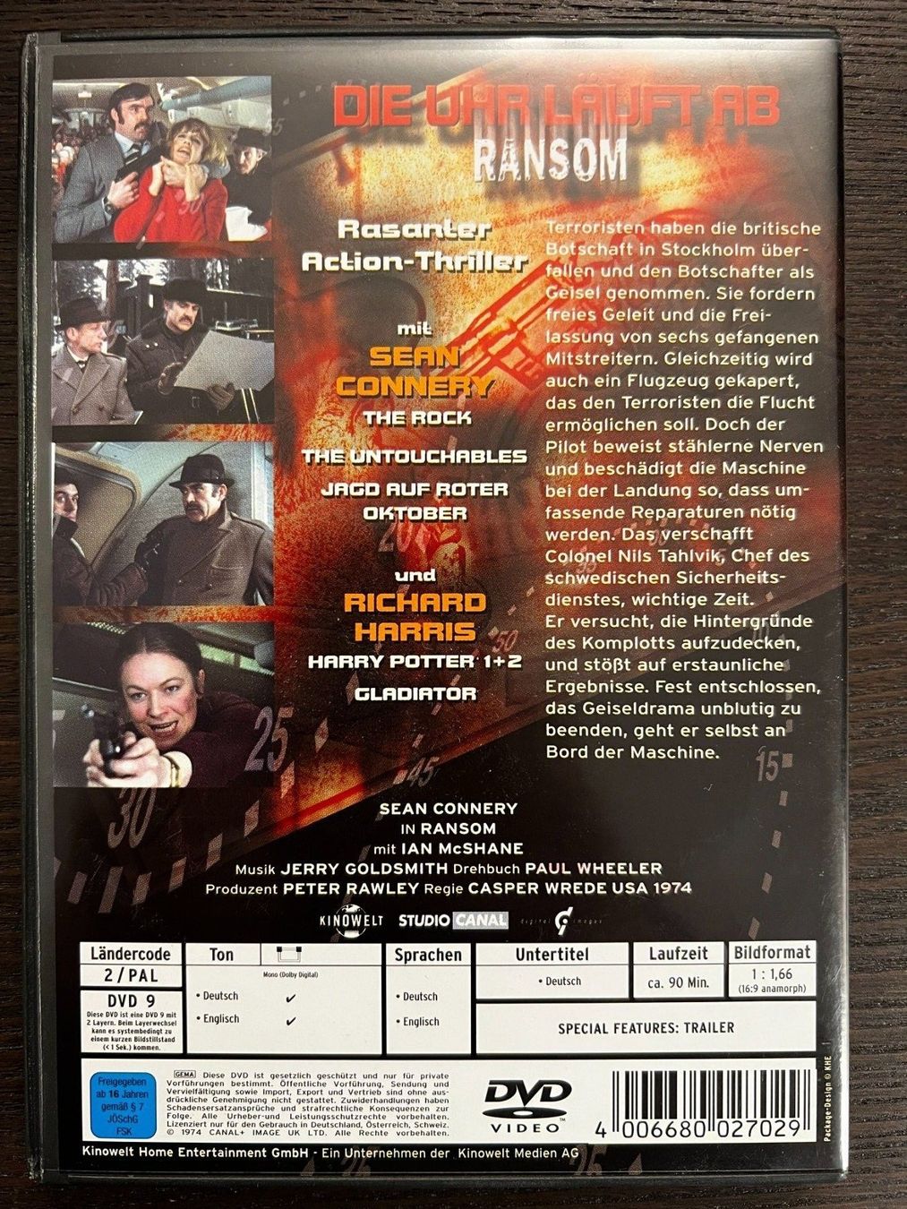 Tutti i DVDs: Die Uhr läuft ab – Usato da Zürich venduto da FilmFreunde 1
