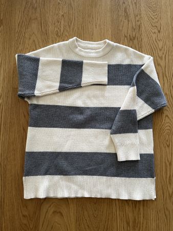 Pull beige / gris M Zara
