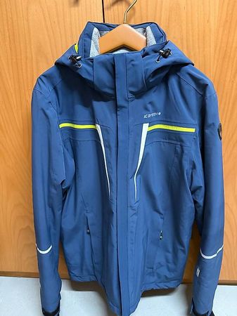 Icepeak Skijacke blau Gr. 50 mit Kapuze