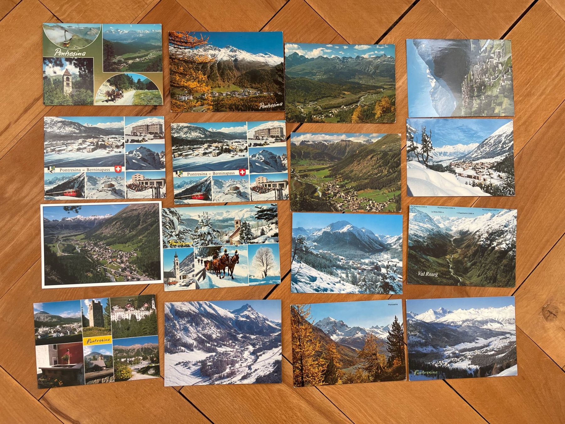 Cartoline postali: AK GR 26 Ansichtskarten von Pontresina (Engadin) – Usato da Thal venduto da Danny82 1
