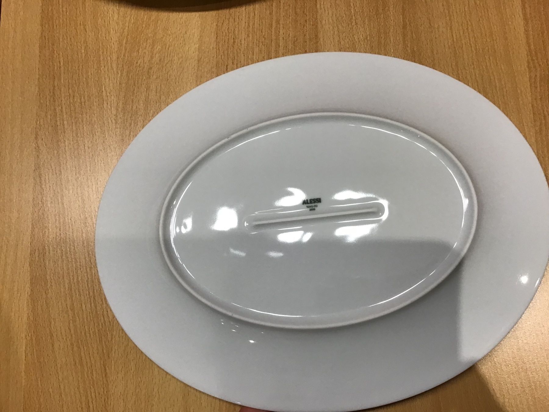 Alessi Piatti di portata: Zwei Ovale Servierplatten – Usato da Trimbach venduto da Mery70 3