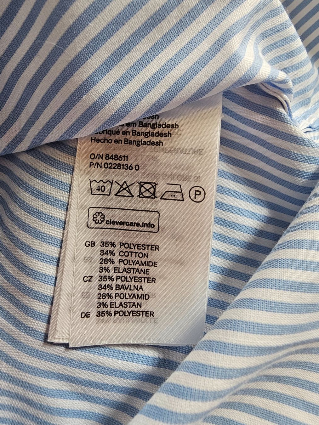 H&M Blusen: schöne Bluse H&M gestreift Gr. 38 neuw. – Gebraucht aus Füllinsdorf von Sunnebliemli7 2