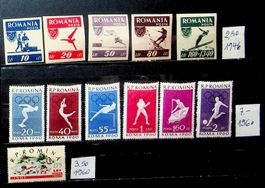 ROUMANIE TIMBRES NEUFS 1946-1960. COTE  13.00 EUROS /T89