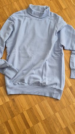Pullover Jack & Jones hellblau Stehkragen Grösse M 