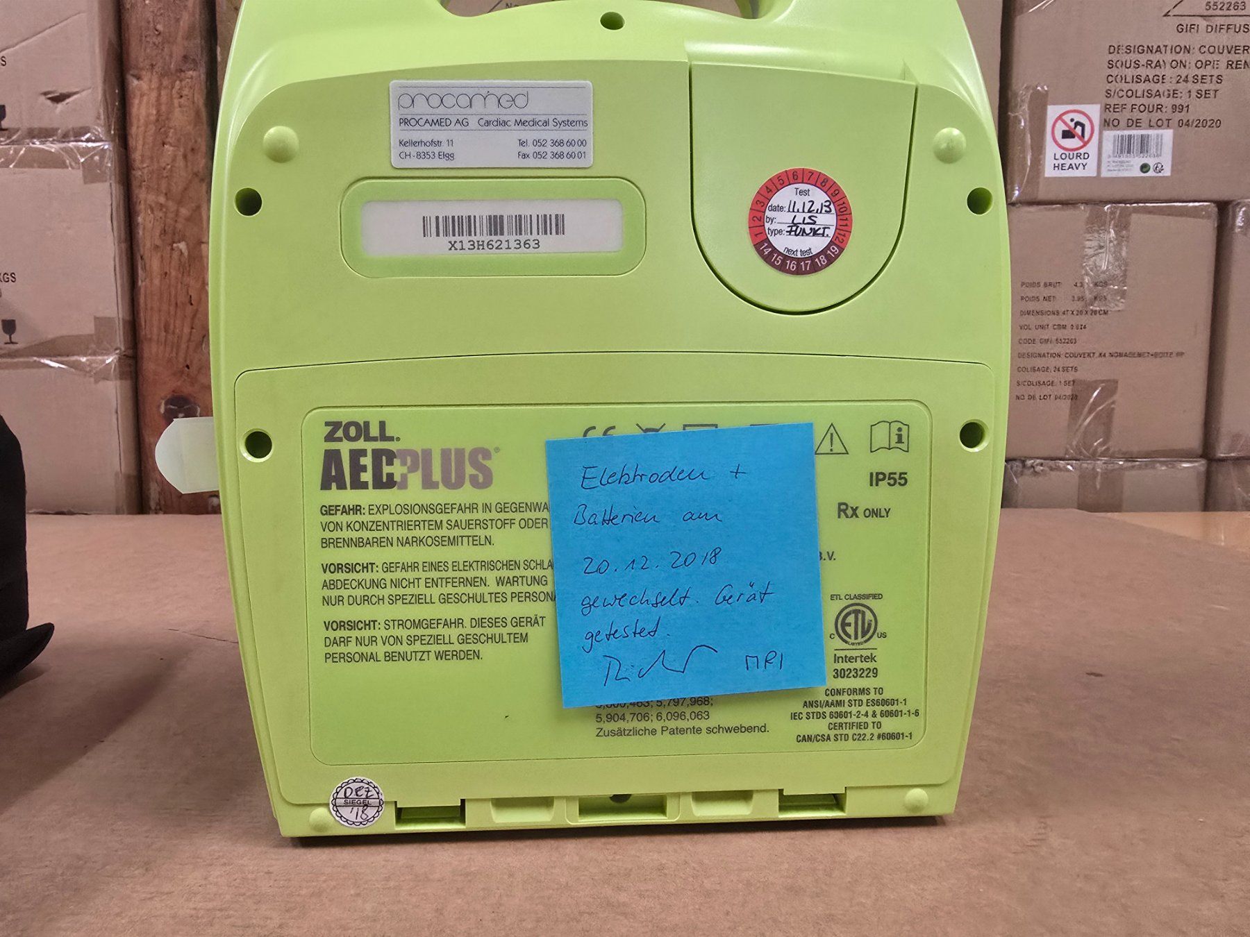 Attrezzature mediche: Profi AED Defibrilator neuwertig ab 1.- – Usato da KRINAU venduto da Mio_Liqstyle 7