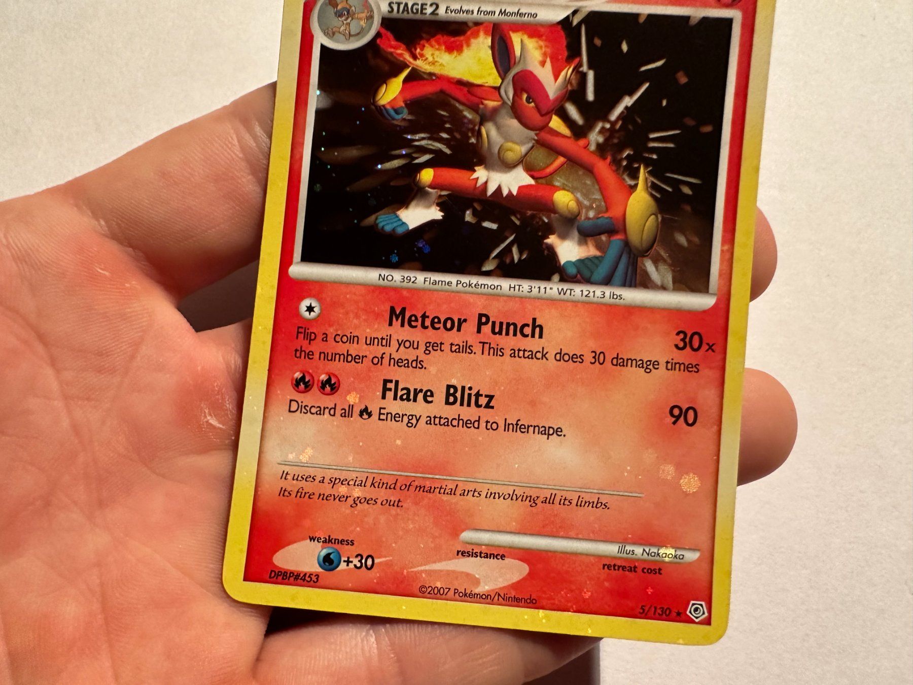 Pokémon Sammelbilder & Trading cards: Infernape holo bleed Diamond & Pearl Base EN – Gebraucht aus Hagendorn von Pokecollectorch 4
