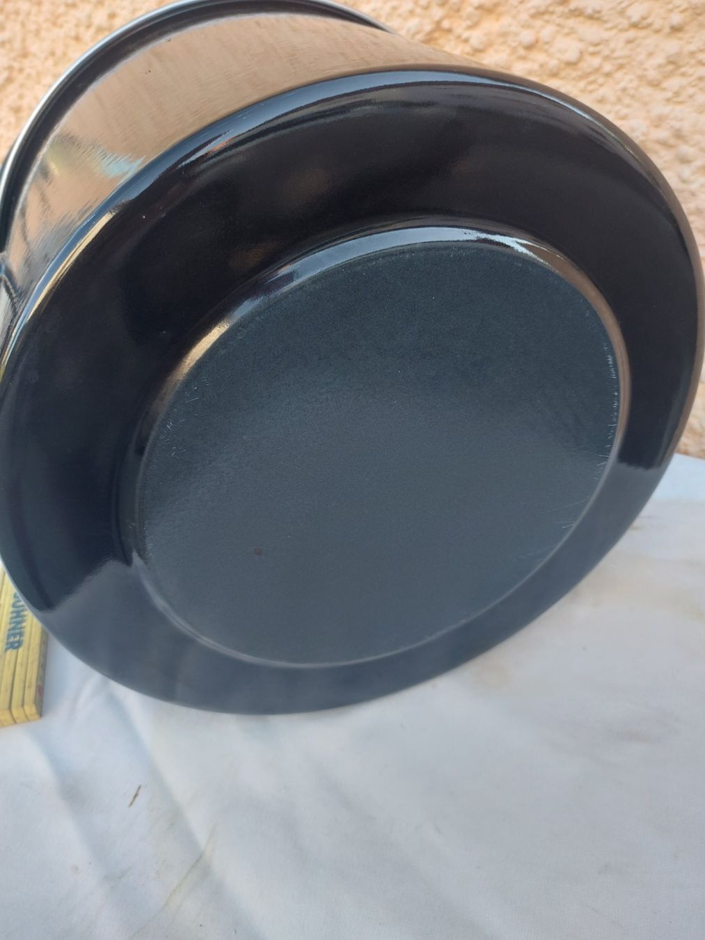 Töpfe: Einkochtopf; Schwarzer Kochtopf mit Thermometer 35cm – Neu und originalverpackt aus Rheinau von profitronic.shop 8