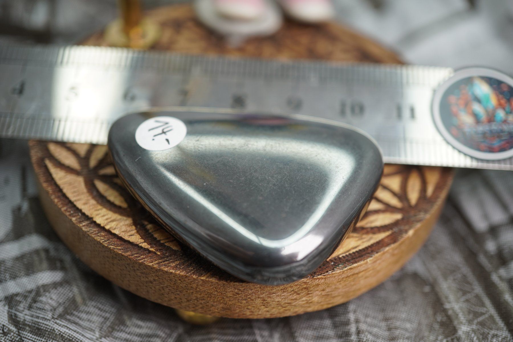 Minerali & Pietre curative: Hämatit      Scheibenstein     ab 1.-    Aus  Räumung – Nuovo e nell'imballaggio originale da Eschenbach SG venduto da topstone 1