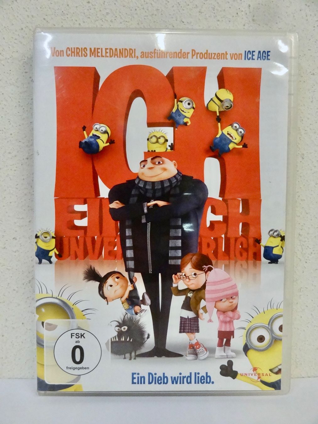 Tous les DVDs: DVD ICH EINFACH UNVERBESSERLICH - EIN DIEB WIRD LIEB – D'occasion à Kerzers par wisaundso 1