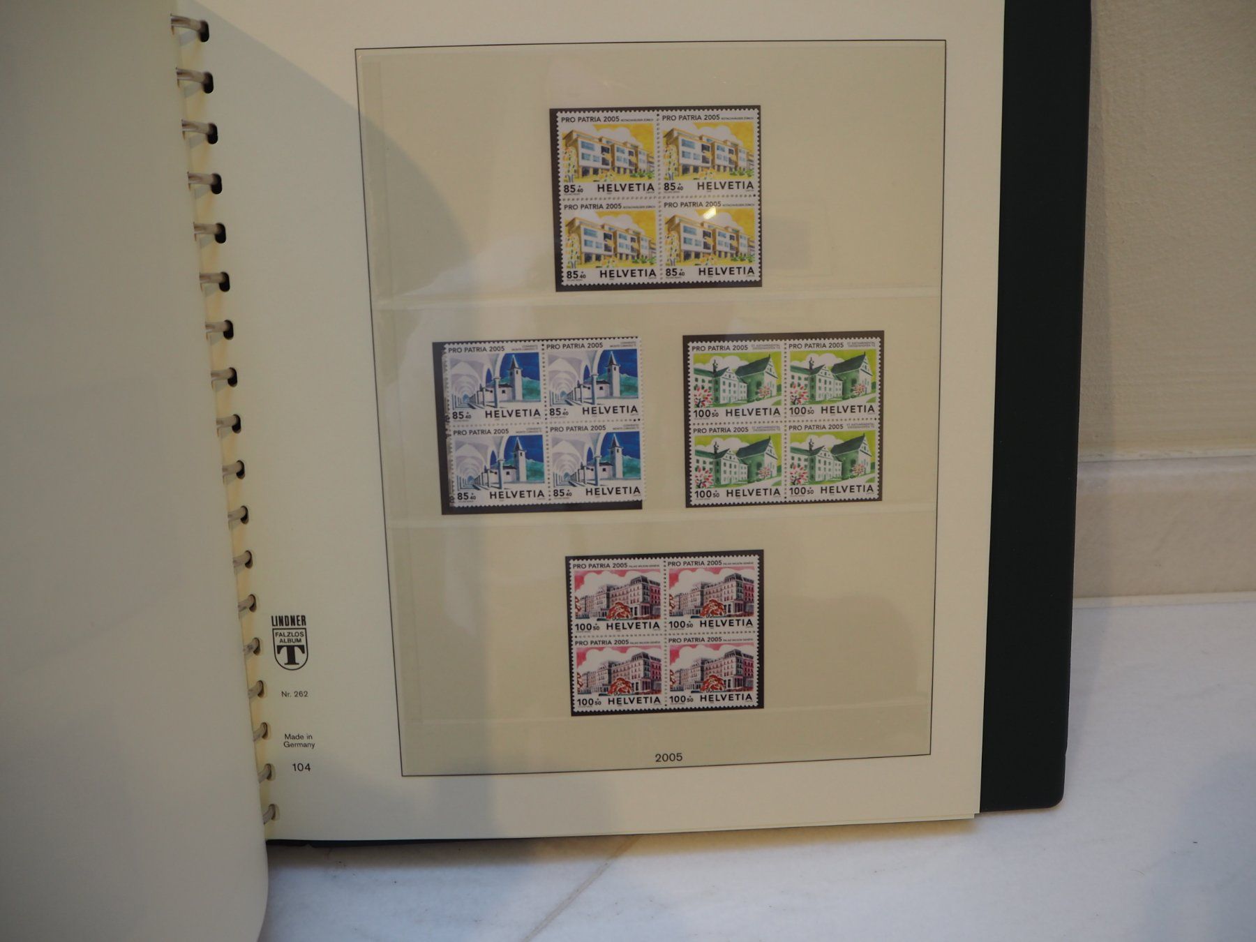 Tutti i francobolli: PP 1973 - 2007 in 4er ** Frankatur 382.20 oder Sammlung – Nuovo e nell'imballaggio originale da Zürich venduto da Alain-Phila 6