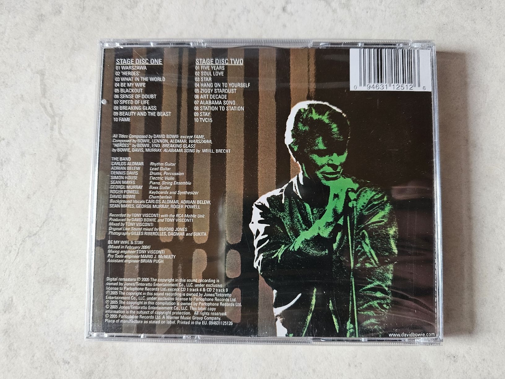 CD: David Bowie  -  Stage / 2 CD Digital Remastered Fabrikneu – Nuovo e nell'imballaggio originale da Schneisingen venduto da backstore24 1