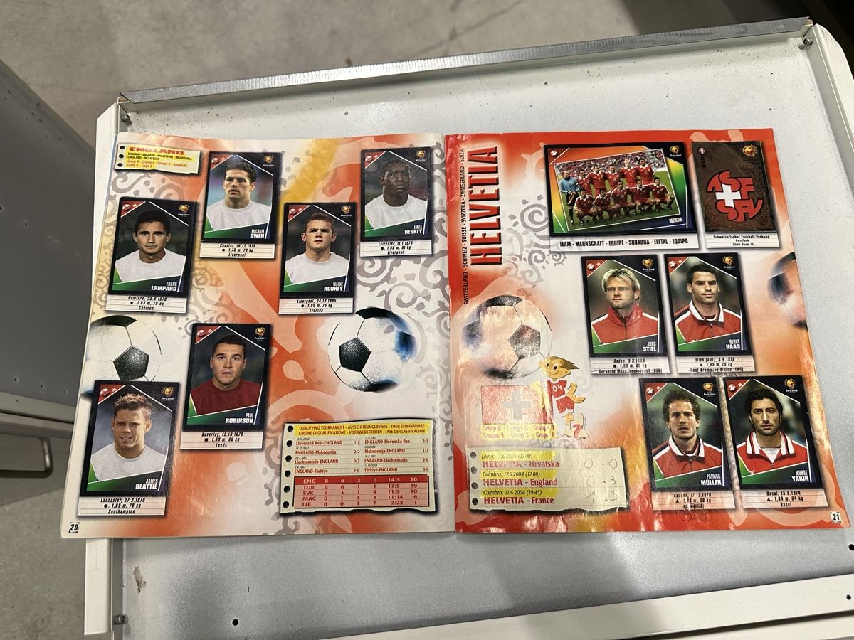 Panini Album: Panini Album Euro 2004 – Usato da Chur venduto da Sim7000 5