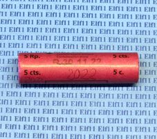 CHF___0.05 2022 Originalrolle mit 50 x 5 Rappen 2022