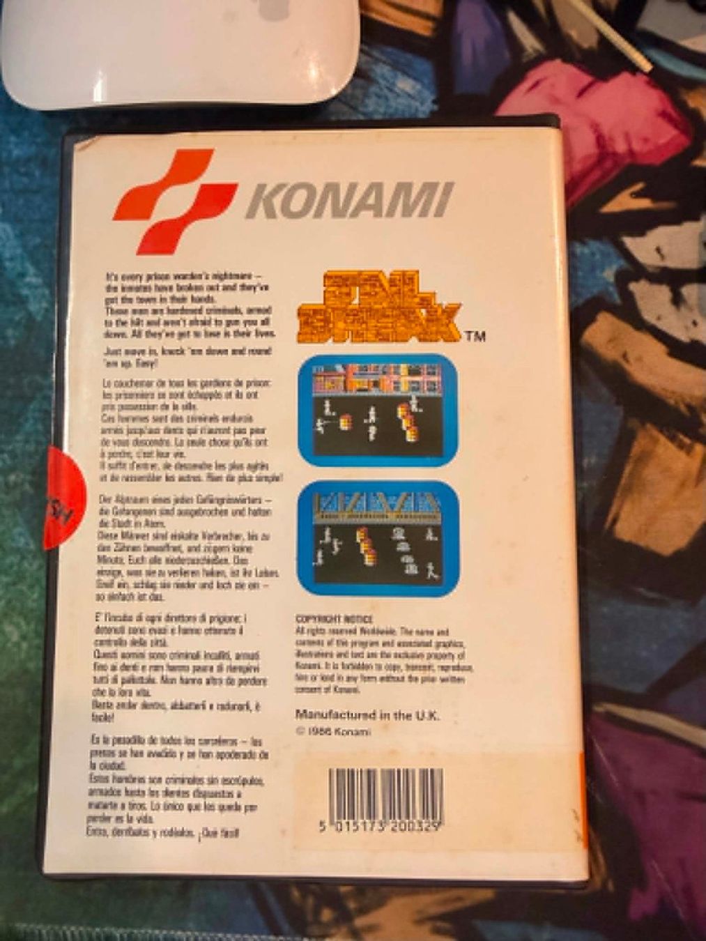 Spiele: Jail Break Commodore 64 - 128 Konami – Gebraucht aus Giubiasco von Ticinerd 1
