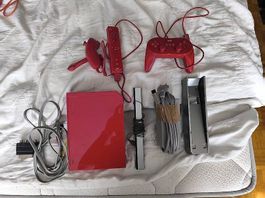 Wii Rouge édition limitée 25eme anniversaire