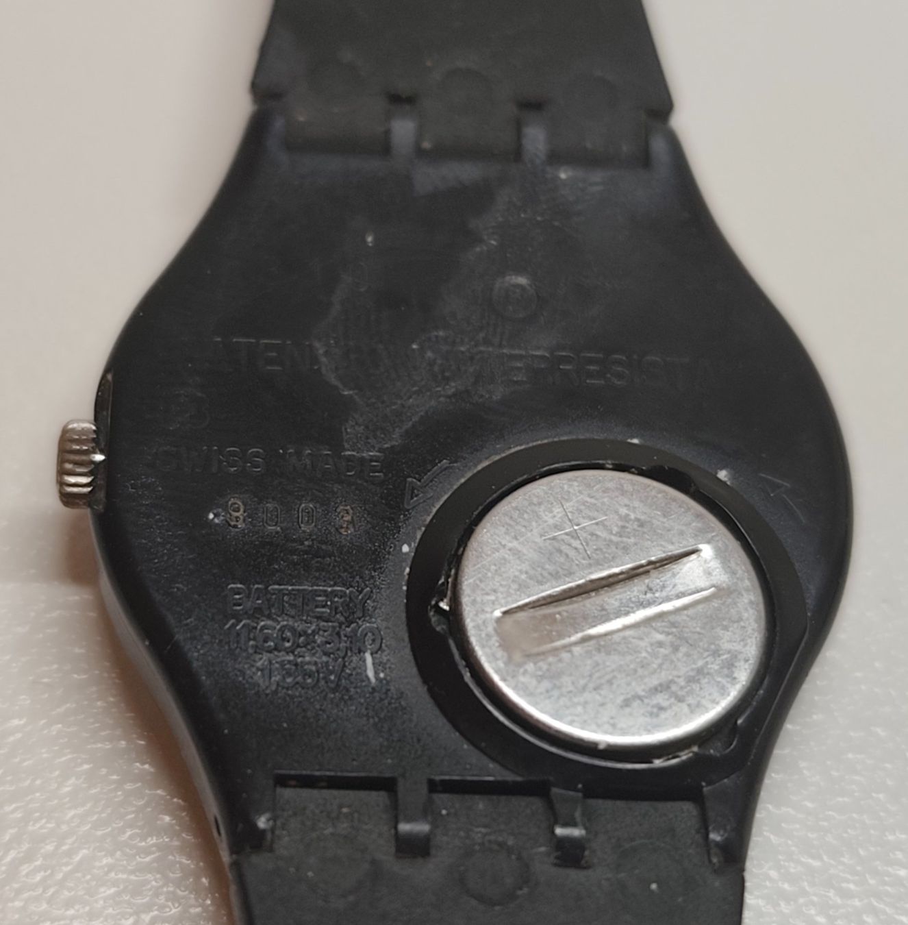 Swatch Orologi: Swatch ⌚CLASSIC CINQUE - GB727 – Usato da Eschenbach SG venduto da Piratenschatz 5