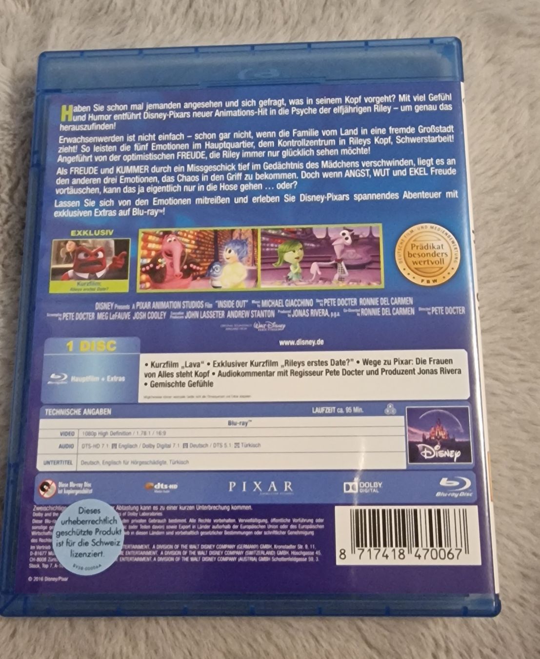 Alle DVDs: Blu-ray Alles steht Kopf  – Gebraucht aus Arbon von sar_l7ll 1