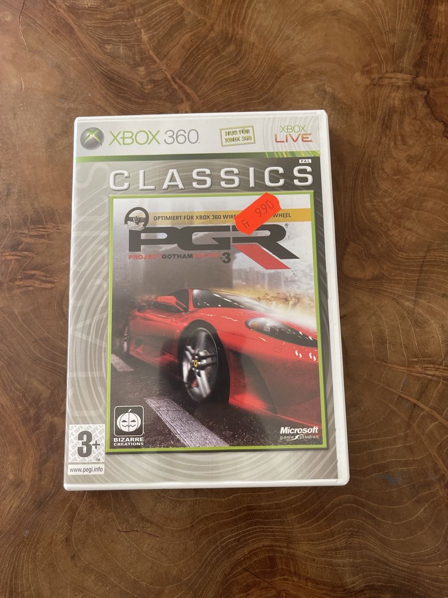 Microsoft Giochi: Jeu PGR 3 Xbox 360 – Nuovo (secondo la descrizione) da Renens VD venduto da dan_b8tt