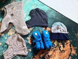 Hübsche Winter Mützen und Handschuhe Set für Kinder!