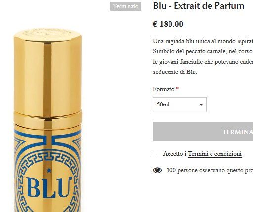 Profumi & Eau de Toilette: Bruno Acampora Blu Extrait de Parfum 50ml Vintage – Usato da Collonges venduto da arashee 3