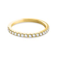 Klassischer Diamantring aus Gelbgold - NEU