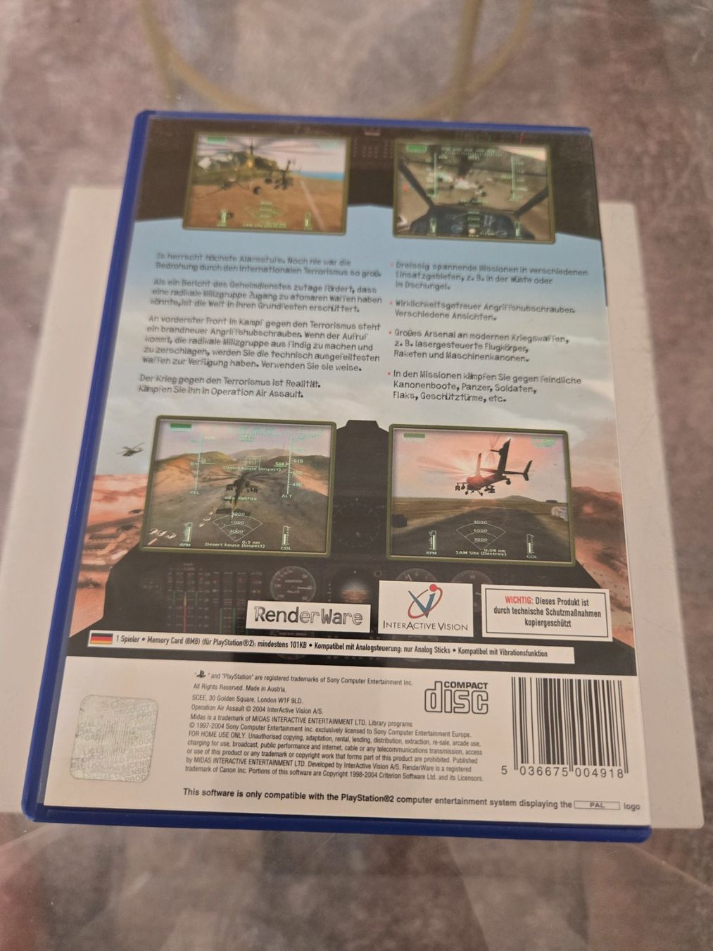 Giochi: Operation Air Assault PS2 – Usato da Bussigny venduto da Kfdlt 1