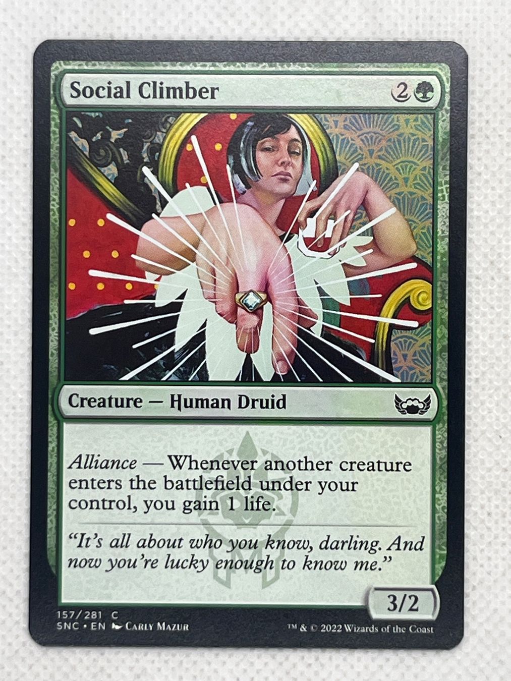 Magic The Gathering Cartes à collectionner: Magic: The Gathering "Social Climber" – D'occasion à Hinterkappelen par Kim1992