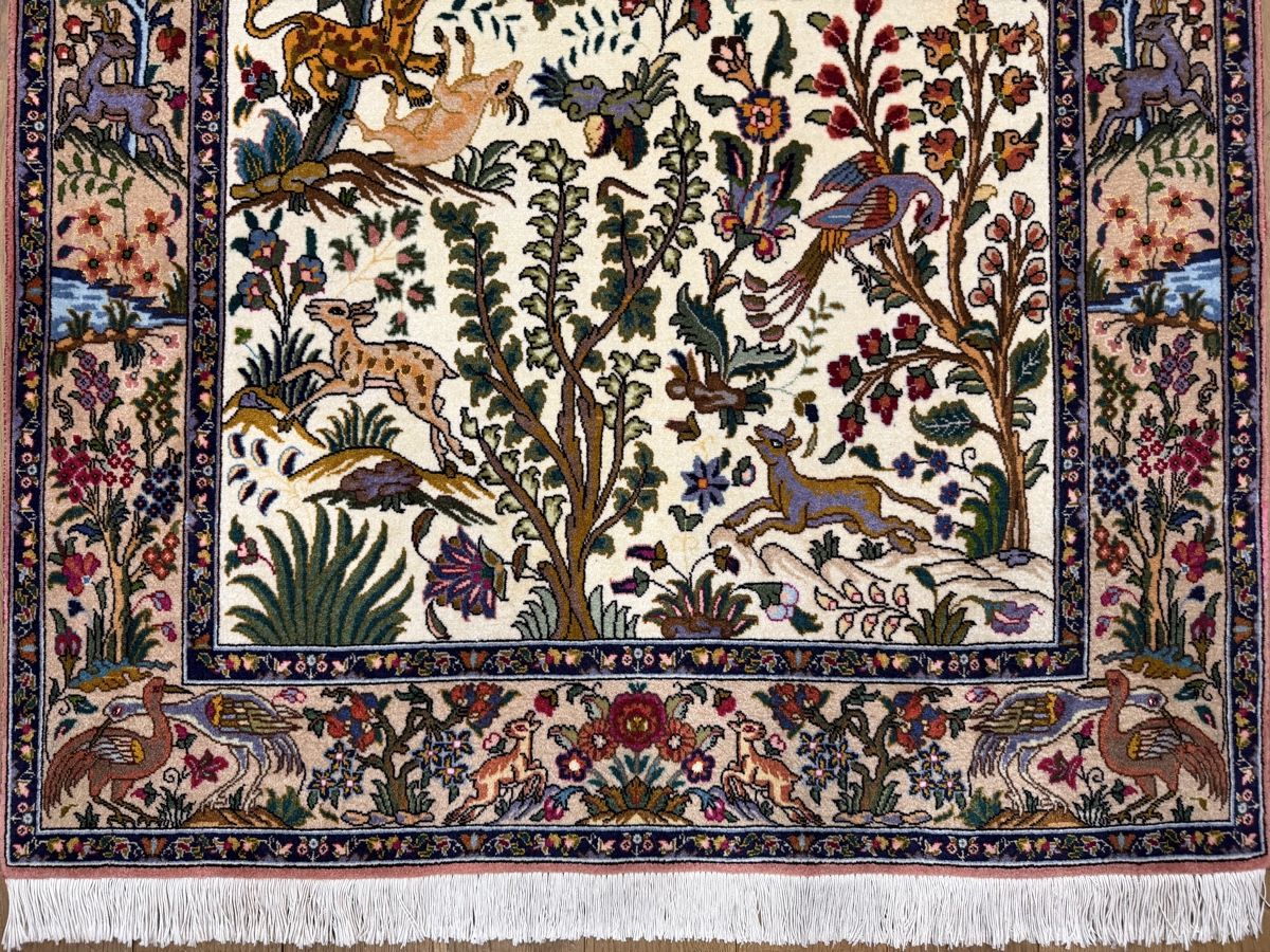 Tappeti: Herrlicher seltener Seiden Täbriz - Perserteppich – Nuovo (secondo la descrizione) da Bennau venduto da Mayer_Carpets 2