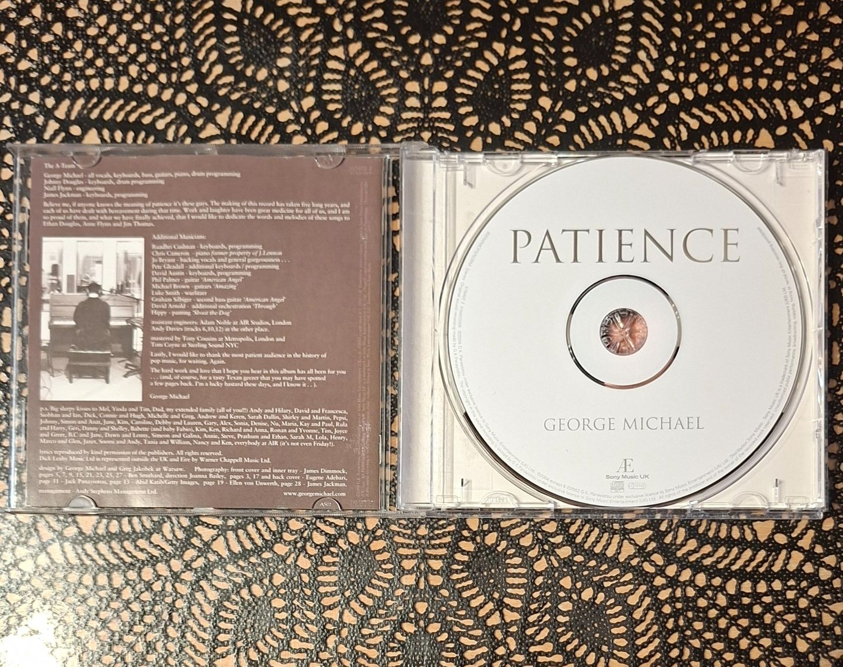 CD: George Michael - Patience, UK Pop Soul CD 2004 – Usato da Schönenberg TG venduto da Gregolino76 2