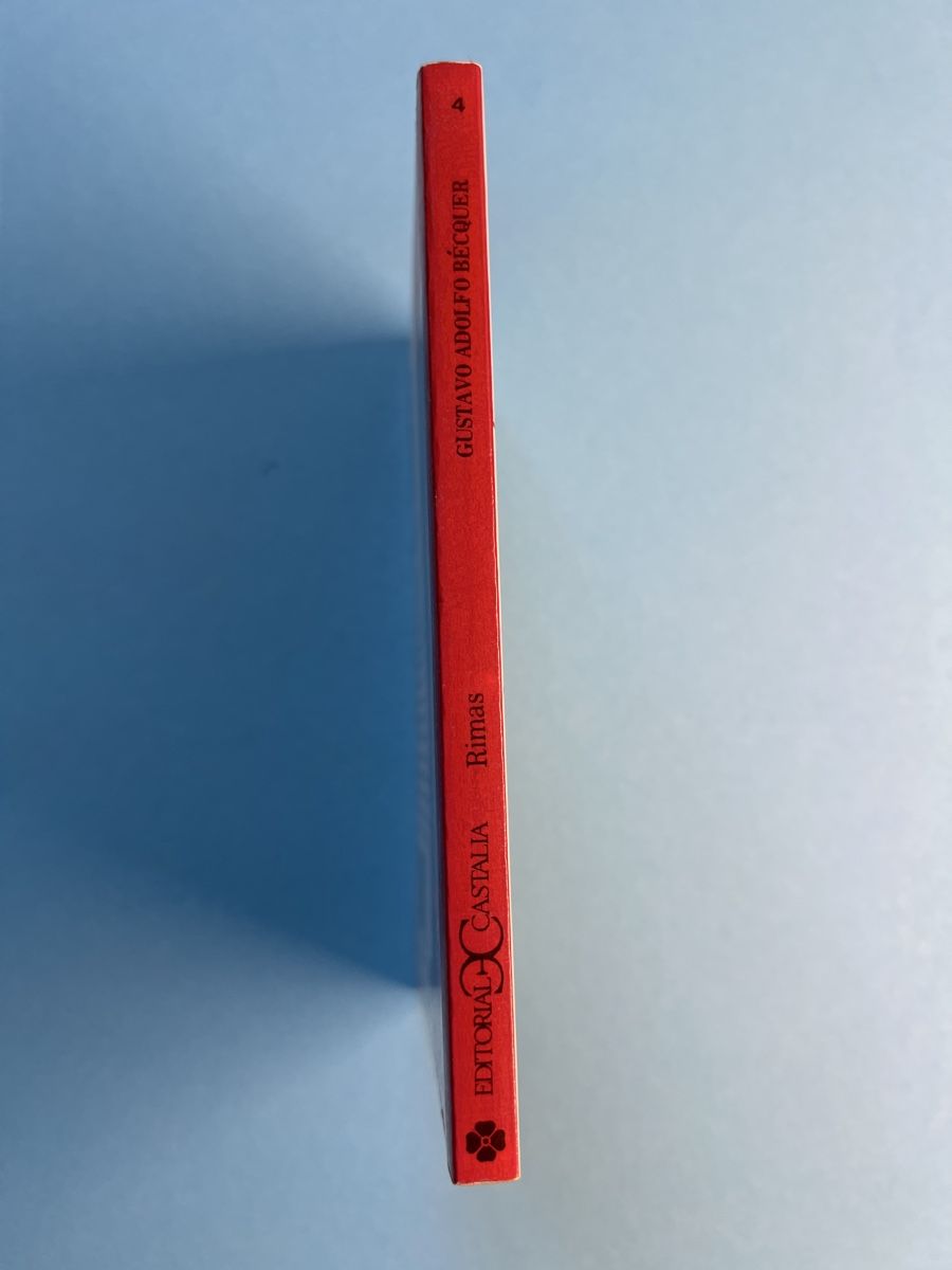Libri: Rimas - Gustavo Adolfo Bécquer - Édition Espagnole – Usato da Genève venduto da PoissonBlue 2