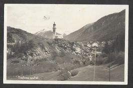 Tiefencastel Teilansicht mit Feldpoststempel