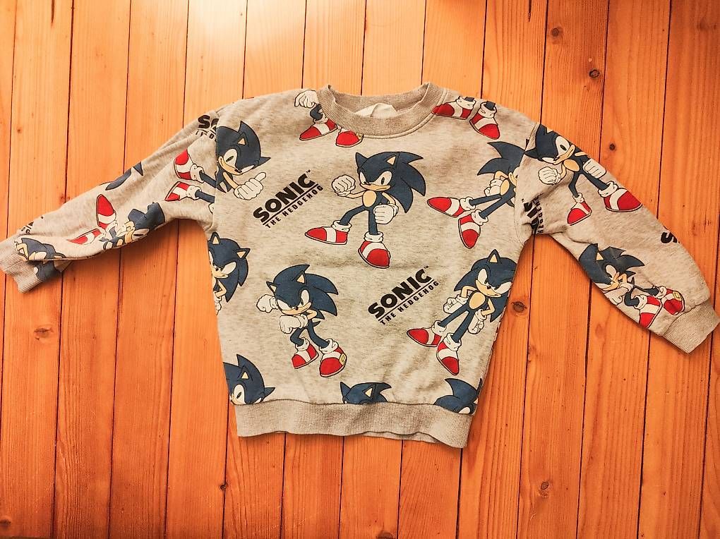 Pullover & Sweatshirts: Pullover Sonic Gr.122/128 – Gebraucht aus Zürich von aendiiii