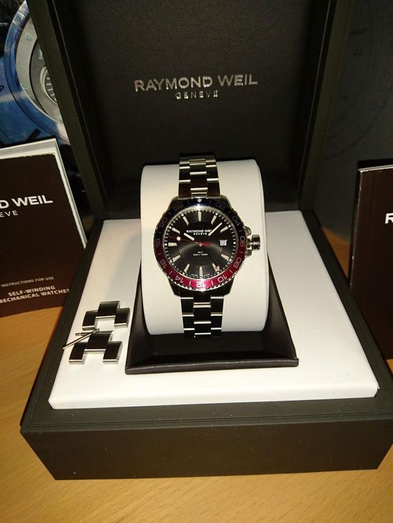 Raymond Weil Tango Pepsi in black Steel Comprare su Ricardo