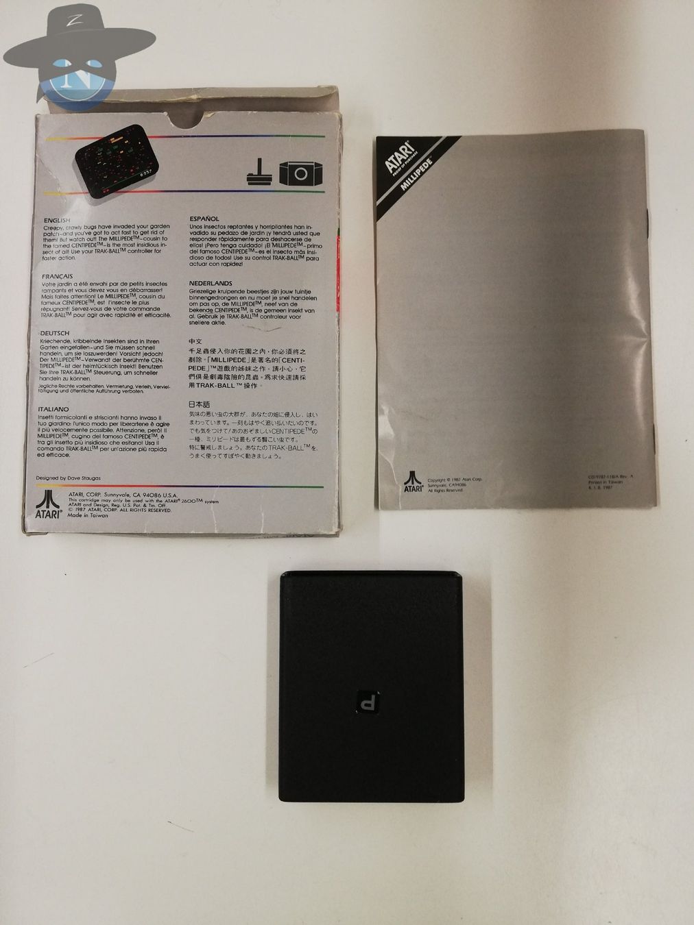 Atari Spiele: Millipede / Atari VCS 2600 – Gebraucht aus St. Gallen von zorro_dc 1